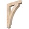 Ekena Millwork Thorton Arts & Crafts Smooth Bracket, Douglas Fir, 3 1/2"W x 22"D x 30"H BKT04X22X30THR03SDF - alternate 1